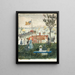 Excursionnistes Nahant - Maurice Prendergast — gerahmtes Bild an der Wand