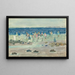 Flut bei Ebbe - Maurice Prendergast — gerahmtes Bild an der Wand