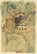 Café en plein air - Maurice Prendergast — vista dell’opera
