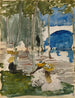 Skizzenbuch von Paris 2 - Maurice Prendergast — Ansicht des Kunstwerks