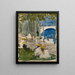 Skizzenbuch von Paris 2 - Maurice Prendergast — gerahmtes Bild an der Wand
