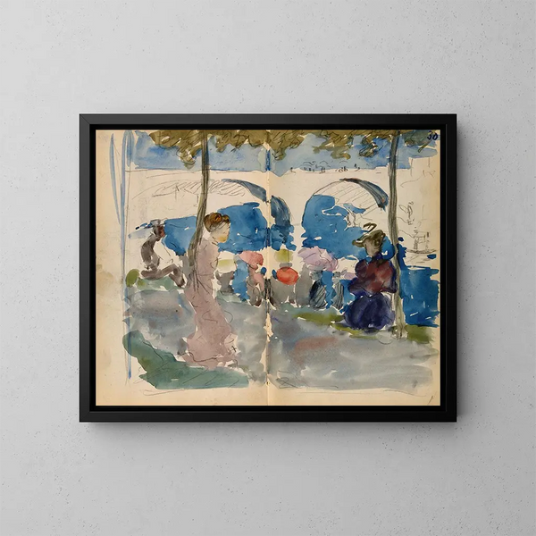 Carnet de croquis de Paris - Maurice Prendergast — quadro incorniciato alla parete