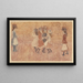 Corde à sauter - Maurice Prendergast — gerahmtes Bild an der Wand