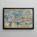 L'Omnibus de Paris - Maurice Prendergast — gerahmtes Bild an der Wand