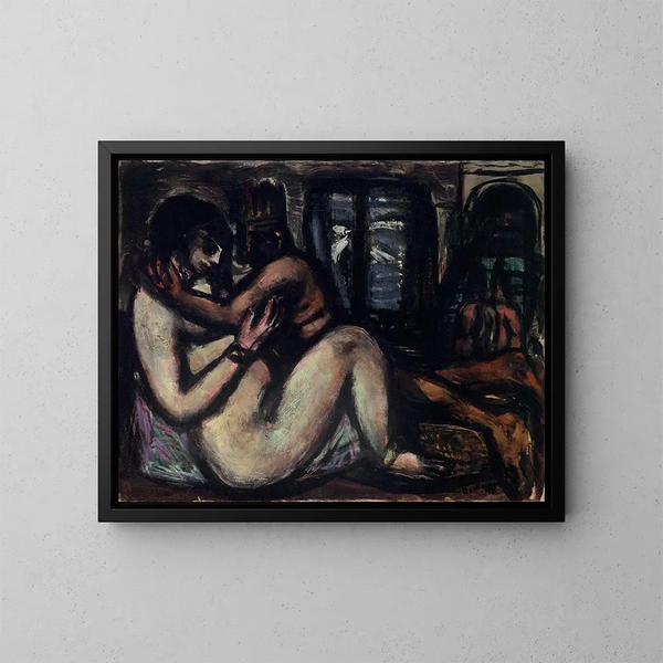 Riproduzione del dipinto Léda - Max Beckmann