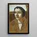 Portrait of Marie Swarzenski - Max Beckmann — framed artwork on a wall