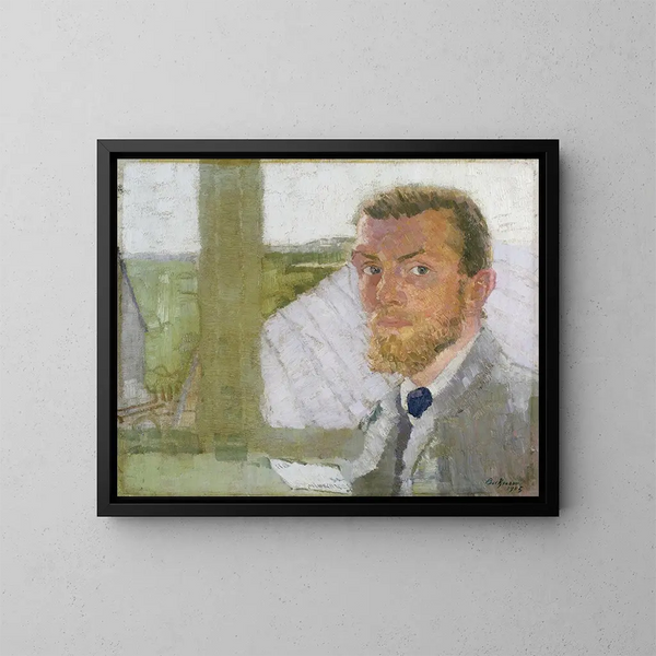 Reproduktion des Gemäldes Selbstporträt - Max Beckmann
