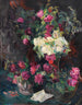 Still life with red roses - Max Beckmann — artwork view