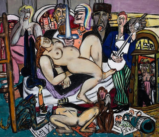 La città notturna - Max Beckmann — vista dell’opera