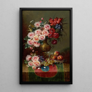 Max Carlier - Still Life with Flowers.webp