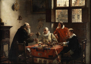 Max Gaisser - Beim Kunsthndler.webp