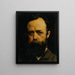 Portrait eines Gentlemans - Max Klinger — gerahmtes Bild an der Wand