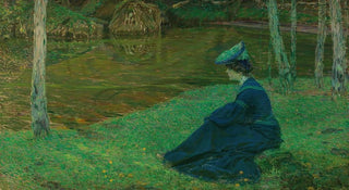 Max Kurzweil - Martha Kurzweil am Ufer in PontAven.webp