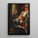 Der Macht der Musik - Max Lewis — gerahmtes Bild an der Wand
