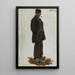 Studie eines Bauern - Max Liebermann — gerahmtes Bild an der Wand