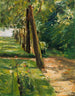 L'allée di betulle nel giardino di Wannsee a est - Max Liebermann — vista dell’opera
