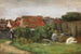 Maisons de Village avec Tournesols - Max Liebermann — Ansicht des Kunstwerks