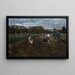 Raccolta di patate - Max Liebermann — quadro incorniciato alla parete