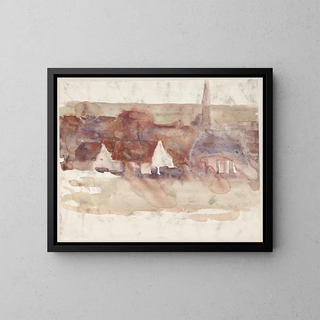 Max Liebermann - Schets van een stadsgezicht.webp