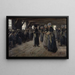 La Grange à lin à Laren - Max Liebermann — quadro incorniciato alla parete