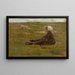Bergère di capre - Max Liebermann — quadro incorniciato alla parete