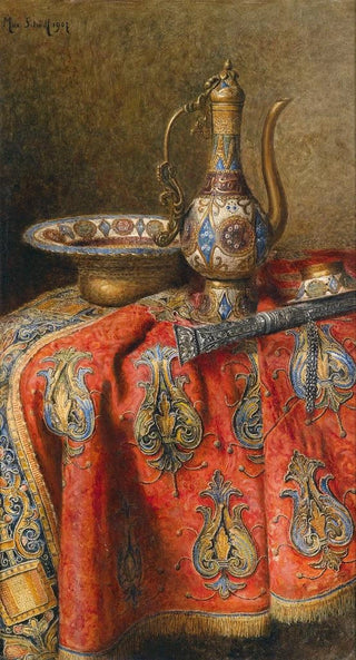 Max Schdl - Stillleben Mit Orientalischen Antiquitten.webp