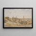 Le Caire - Max Schmidt — gerahmtes Bild an der Wand