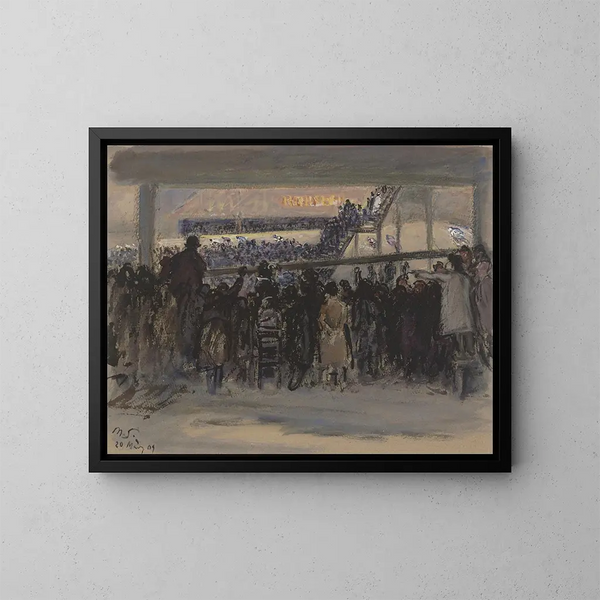 Lauf der sechs Tage von Berlin - Max Slevogt — gerahmtes Bild an der Wand