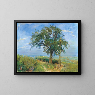 Max Slevogt - Fruit harvest in the Palatinate The pear tree.webp
