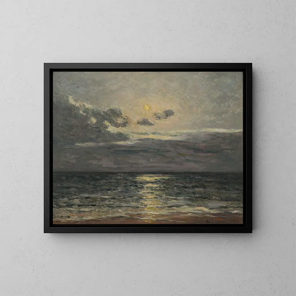 Mondschein-Effekt - Maxime Maufra — gerahmtes Bild an der Wand