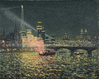 Maxime Maufra - Frie nocturne Exposition Universelle Paris 1900.webp