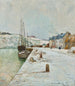 Paesaggio nevoso - Maxime Maufra — vista dell’opera