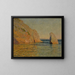 Rochers au coucher de soleil - Maxime Maufra — gerahmtes Bild an der Wand