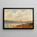 Partie am Bodensee - Maximilian Haushofer — gerahmtes Bild an der Wand