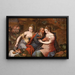 Loth e le sue figlie - Maestro del Figliol Prodigo — quadro incorniciato alla parete