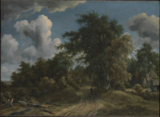 Strada forestale - Meindert Hobbema — vista dell’opera