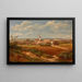 Vue d'Altheim O - Melchior Fritsch — gerahmtes Bild an der Wand