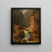 Kaskade - Melchior Fritsch — gerahmtes Bild an der Wand