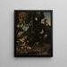Tiere und Pflanzen - Melchior d'Hondecoeter — gerahmtes Bild an der Wand