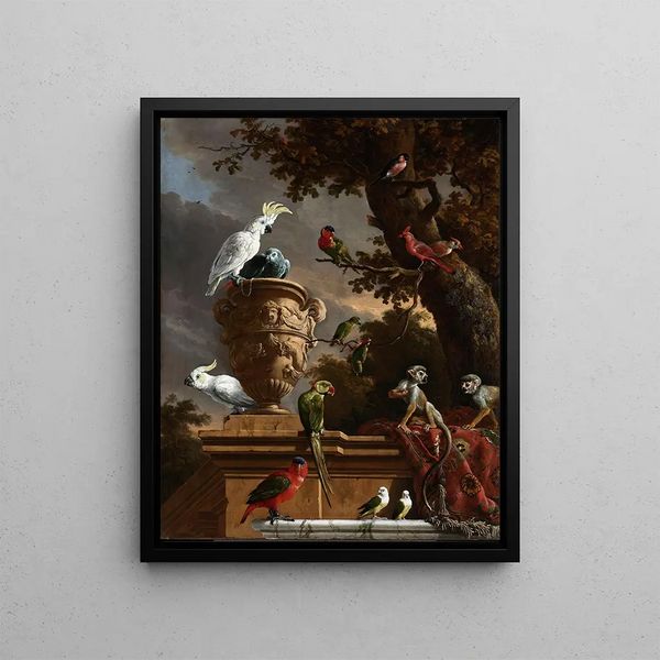 Melchior dHondecoeter - The Menagerie.webp