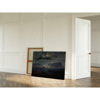 Mer du Nord au clair de lune - Caspar David Friedrich | Reproduction Tableau Décoration murale affiche copie