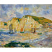 Riproduzione del dipinto Mare e scogliere - Pierre-Auguste Renoir
