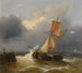 Meeresbrandung - Charles Louis Verboeckhoven — Ansicht des Kunstwerks