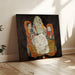 Reproduction of the painting Mother with 2 children III - Egon Schiele