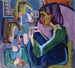 Mother with children - Albert Müller — artwork view