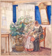 Mutter und Kind, die Bilder betrachten, Anna und Hans Syberg - Fritz Syberg — Ansicht des Kunstwerks