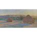 Reproduktion des Gemäldes Meules, Ende des Sommers von Claude Monet