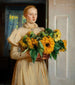 Fille aux tournesols 1893 - Michael Ancher — vista dell’opera