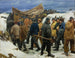 Der Rettungsboot wird durch die Dünen getragen - Michael Ancher — Ansicht des Kunstwerks