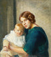 Giovane Madre con bambino - Michael Ancher — vista dell’opera